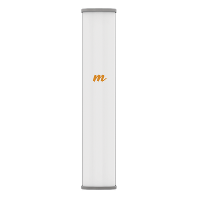 Antena Sectorial MIMO 4X4 de 45 º, 4.9 - 6.4 GHz, IP55, Ganancia de 22 dBi, 4 Conectores N-hembra, Montaje y Jumper tipo N incluido.