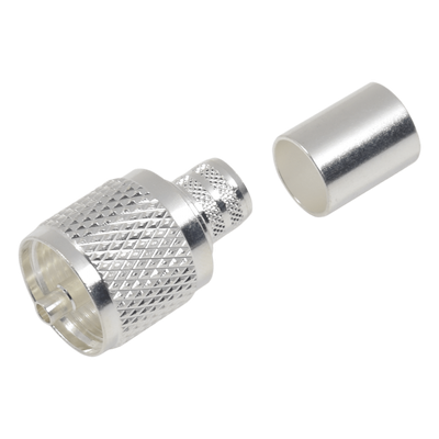 Conector UHF macho (PL-259) para LMR-400, 9913, CTN-400, 7810A, 8214, RG8/U-SYS, RFLASH-1113