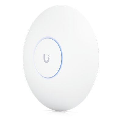 Access Point UniFi U7 Pro Max con 8 streams espaciales / para Techo o Pared / Tribanda (2.4/5/6GHz) / Radio Dedicado a Escaneo Espectral / Puerto 2.5 GbE / +500 clientes / POE+ (No incluido) / Para
