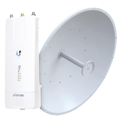 Airfiber Kit AF5X-HD con Antena Fiber 34 dBi Slant-45