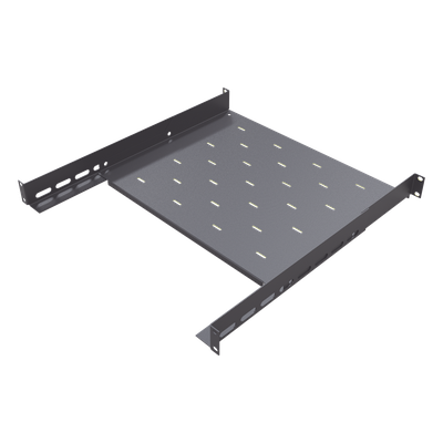 Charola para Gabinetes y Racks de Pared de 4 puntos de Fijación, Profundidad Ajustable de 347 a 489 mm