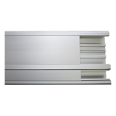 Canaleta de aluminio, 140 x 41 tramo 3m. (8501-80300)