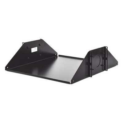 Charola Doble Para Soportar Equipo en Racks de 432 mm de Profundidad, de 19in, 3UR, Color Negro