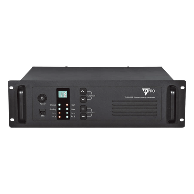 Repetidor VHF / 136-174 MHz / 50W / Protocolo DMR / Detección Dual Analógico-Digital