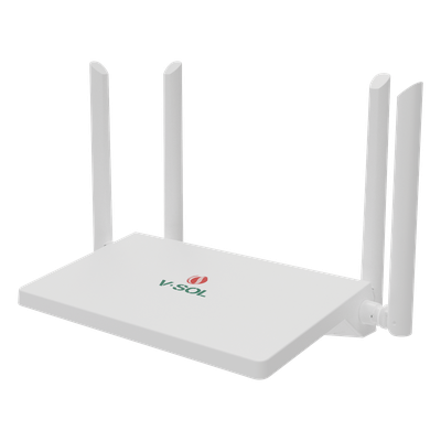 Router Inalámbrico WiFi 6 / 4 puertos LAN Gigabit/ Soporta MESH con las ONUs WiFi 6 de V-SOL / Diseño Compacto