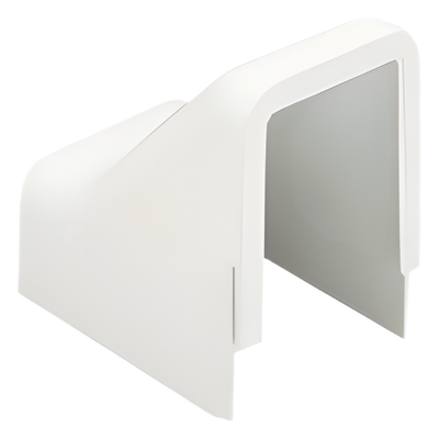 Conexión para techo falso/entrada, para uso con canaleta LD3, material ABS, Color Blanco Mate