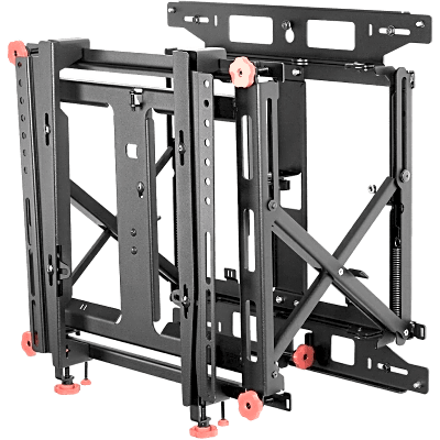 Soporte Muro para video wall LCD / Liberación Rápida / Para Pantallas 46\"-60\" / Ajuste Micro Sin Herramientas XYZ 1.5\" / VESA 600x400 mm / Carga Máxima 56Kg / Gestión Integrada de Cables
