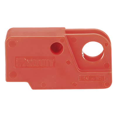 Dispositivo de Bloqueo LOTO para Interruptores Eléctricos de Palanca, de 15.2 x 22.3 mm, Color Rojo