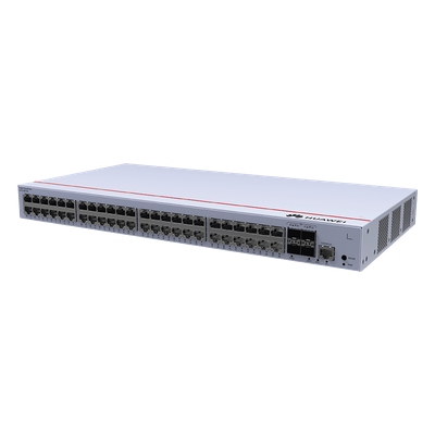 Switch de Distribución/Core Gigabit Administrable Capa 3 / 48 puertos 10/100/1000 Mbps / 4 Puertos 1GE SFP Uplink / ERPS / Rutas Estáticas / iStack / Administración Nube Gratis
