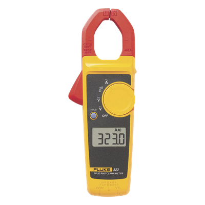 Amperimetro de Gancho de Verdadero Valor Eficaz (True RMS), Medida de Corriente en CA de 400 A y Tensión en CA y CC de 600V