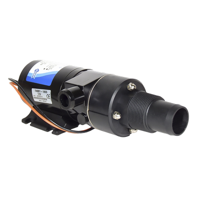 Bomba maceradora de 24 Vcd para manguera de entrada con orificio de 38 mm (1½”), manguera de descarga con orificio de 25 mm (1”)