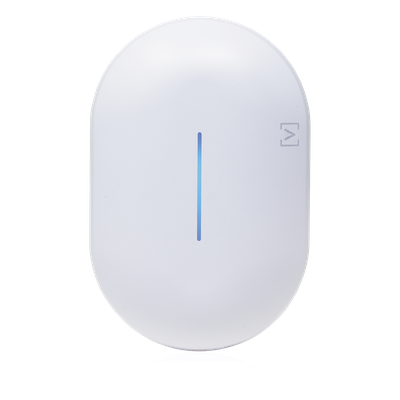 Punto de Acceso Wi-Fi 6 de 3 Gbps para 300 Usuarios, MU-MIMO 2x2 / Adopción Fácil por Bluetooth / Para Interior / Montaje Rápido QuickMount™ para Techo o Pared / DPI para Bloqueo de Aplicaciones /