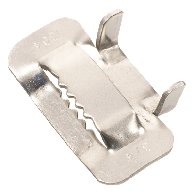 Hebilla de Acero Inoxidable T, 3/4\", 100 piezas