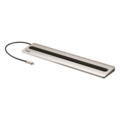 Docking station USB-C multipuerto con power pass-through