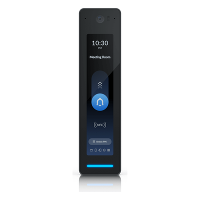 Lector de Acceso G3 Pro con NFC, PIN, App UniFi Identity, Reconocimiento Facial y Touch Pass, Intercomunicador con Video, Resistencia IP55 y Alimentación PoE