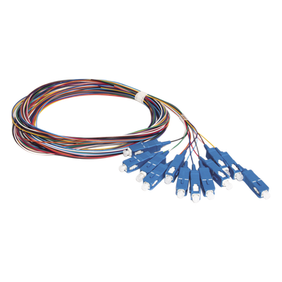 Kit de 12 Pigtails SC/UPC Monomodo 2 Metros (6.56 Pies)