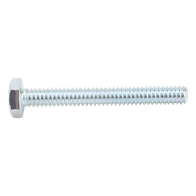 Tornillo Máquina Estándar Galvanizado de 1/4\" X 2\" (6.5 X 51 mm ).
