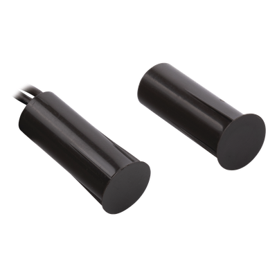 Contacto Magnético de Empotrar para Puertas y Ventanas / GAP 19 mm / Color Café / 12VCC