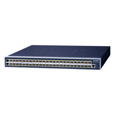 Switch Administrable L3, 46 puertos SFP, 2 puertos Combo TP/SFP, 4 puertos 10G SFP+