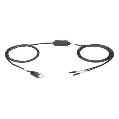Sensor de Monitoreo Ambiental, Con 3 de Temperatura y 1 de Humedad, Para Gabinetes de Telecomunicaciones o Centros de Datos, Compatible con PDU's G5 y UPS SmartZone de Panduit, Con Cable de 2 Metro