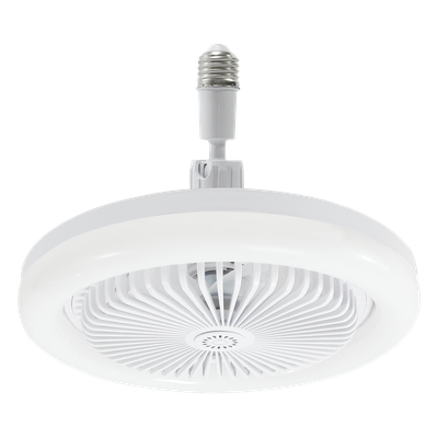 Ventilador de Techo con Luminario LED de 110 V CA 50/60 Hz / 40 W / 3 Tonos de Luz (6500 - 4 000 - 2 700 K) / Diámetro 250 mm / 3 Velocidades / Dimeable.