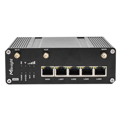 Router Celular Industrial 4G LTE con WiFi y Puertos Ethernet para IoT y M2M