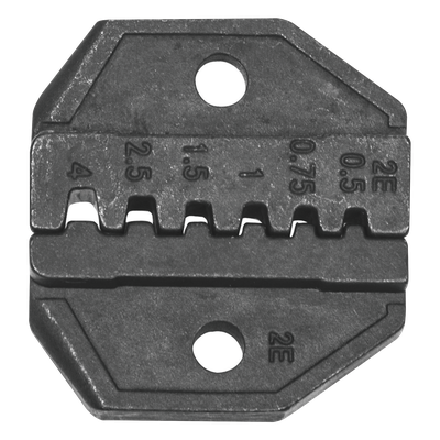Matriz Ponchadora, Férulas (Ferrule) Aisladas, sin Aislamiento o de Terminal de Clavija. Compatible con Pinza Ponchadora VDV200-010.