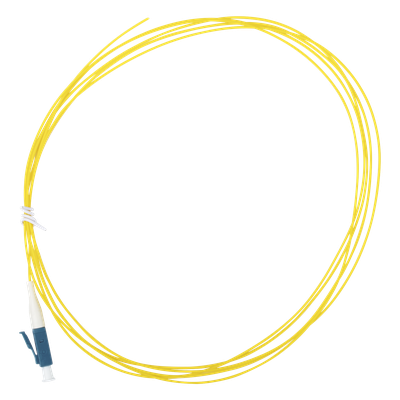 Pigtail de Fibra Óptica Monomodo LC/UPC, Simplex de 2 Metros (6.56 Pies)