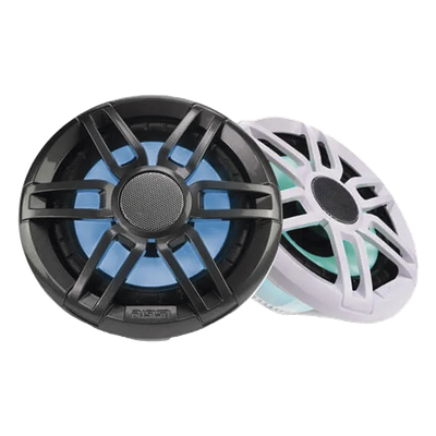 Altavoces marinos serie XS con iluminación led de 7.7\" Fusion