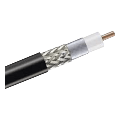 Cable Coaxial / 50 Ohm / Conductor Sólido de Aluminio / 15 m (49.2 ft) / Uso Profesional