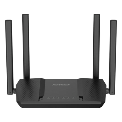 Router Inalámbrico WISP Gigabit / Hasta 1200 Mbps / Doble Banda AC (2.4 GHz y 5 GHz) / 3 Puertos LAN 10/100/1000 Mbps + 1 Puerto WAN 10/100/1000 Mbps / 4 Antenas Externas Omnidireccional de 5 dBi