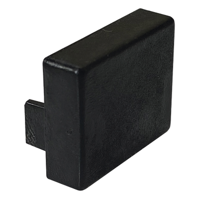 Tapa Final en Color Negro de PVC Auto Extinguible, Para Canaleta TMK-1720-N-CC (5290-02003)