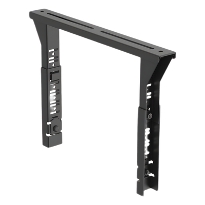 Soporte Trapezoidal Apilable / 300 mm (12\") Ancho / Acero Recubierto en Polvo / Negro / Centros de Datos