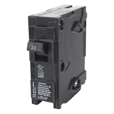 Interruptor automático enchufable tipo QP 1 polos, 30 amp