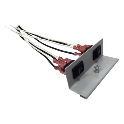 Doble Interruptor con soporte Ultra Resistente