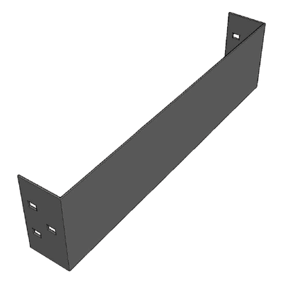 Placa de Cierre para Escalera de Aluminio / Peralte 3 1/4\" / Ancho 12\" / Incluye Tornillería (CHPCE314X12AK)