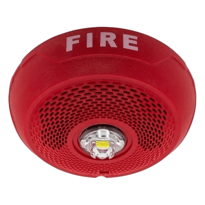 BOC C/LAMP ESTROBOSCOPICA tipo LED MONT EN TECHO CLR ROJO