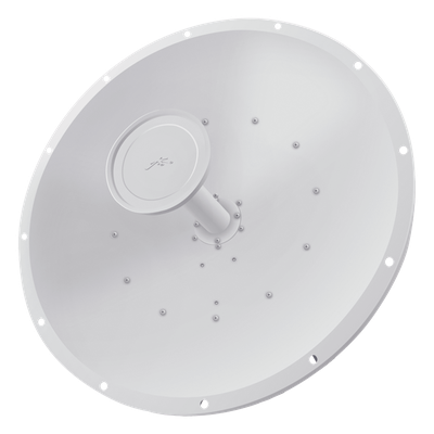 Antena Direccional RocketDish airMAX, ideal para enlaces Punto a Punto (PtP), frecuencia 5 GHz (4.9 - 5.8 GHz) de 30 dBi