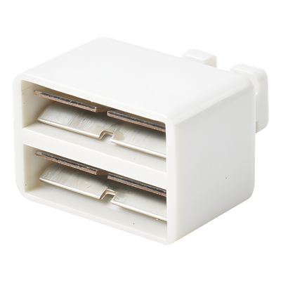 Clip de Puente, Para Uso con Regletas S66 de Siemon, de 1 Par, Color Blanco