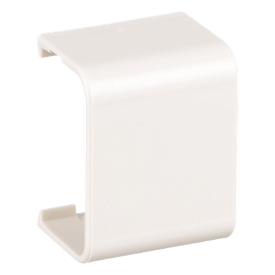 Unión recta, para uso con canaleta LD10/LDPH10, material ABS, Color Blanco Mate