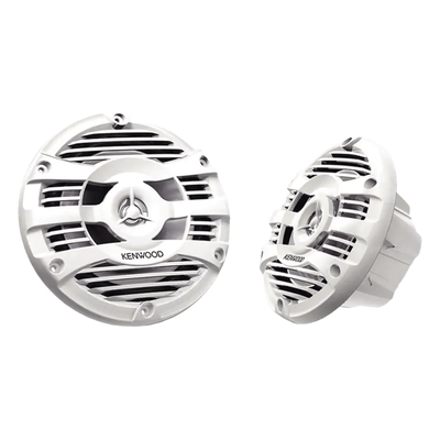 Par de altavoces fabricados en grado marinos en color blanco de 6.5\" potencia máxima de 150 W