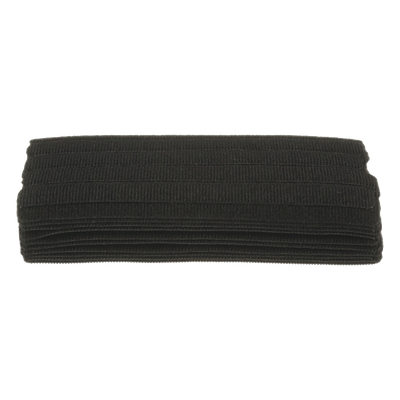 Paquete de 100pz de Cinta de Contacto Tak-Ty®, de 178 mm de Largo y 19.1 mm de Ancho, Color Negro