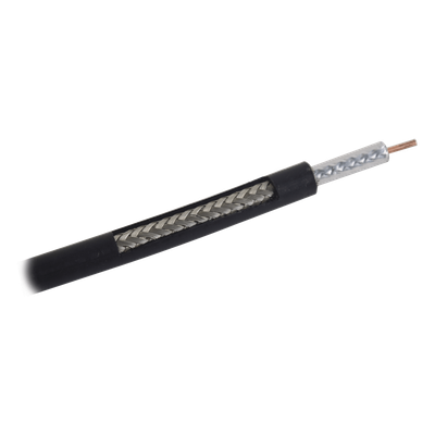 Metro de Cable Coaxial RG-58 LMR-195, Baja Pérdida de 50 Ohms, Conductor de Cobre Sólido