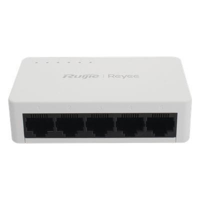 Switch no administrable, Visible en la Topología de la Nube, 5 puertos 10/100 Mbps