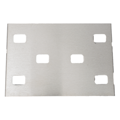 Cople para Uniones de Escalera de Aluminio / Plano / Peralte 3 1/4\" / Incluye Tornilería