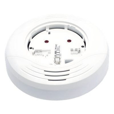 Base sonora estándar para detector de humo, tono seleccionable por jumper, compatible con base B501BH, color blanco