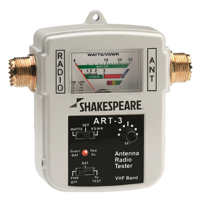 Probador de Recepción, Potencia y Reflejo / Para Antenas Marinas VHF / 155-158 MHz / Potencia Máxima 30W / Impedancia de 50 ohm
