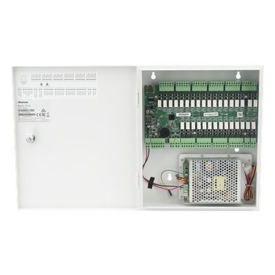 Controlador de Elevador IP Para 32 Pisos / Gestión 100% en la Nube / Interfaz Web / Pases Temporales desde App / Activación de Pisos desde App/ Wiegand / POE / 20,000 Tarjetas /100,000 Eventos / Co