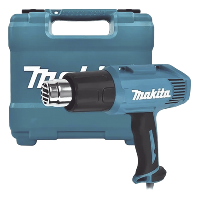 Pistola de Calor de Temperatura Variable de 2 Niveles, Temperatura: 400/550°C de 1600W (Incluye Maletín).
