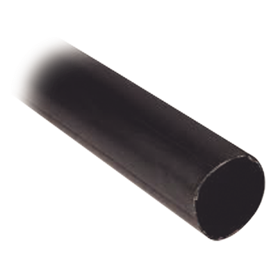 Tubo Termoencogible (Termofit) Negro de 1.2 m, 1.5\" de Diámetro, Reduce de 2:1, Poliolefina.